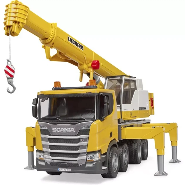 Машинка Bruder Автокран Scania Super 560R (3571) - зображення 5