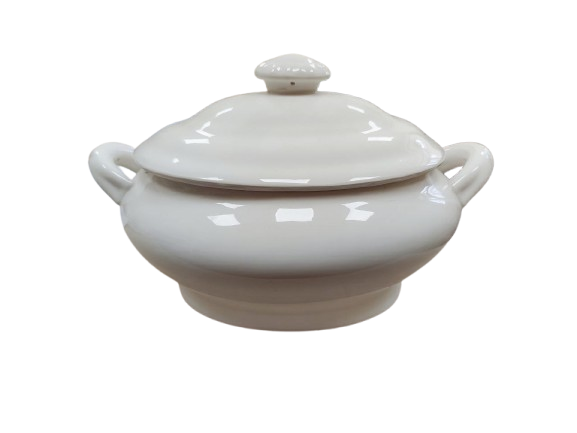 Супница с крышкой от IDEAL Сeramic, фарфор 2500 мл, 31 см, белая - Фото 1 Супница с крышкой от IDEAL Сeramic, фарфор 2500 мл, 31 см, белая - изображение 1