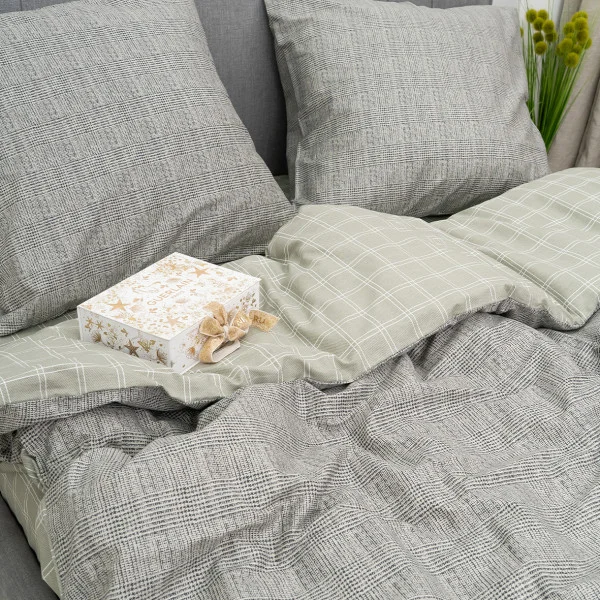 Комплект постельного белья Viluta евро Satin Twill 775 100% хлопок - изображение 4