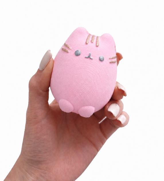 Бомбочка для ванны "котик Pusheen" (Пушин) розовый, 125 г - Фото 2 Бомбочка для ванны "котик Pusheen" (Пушин) розовый, 125 г - изображение 2