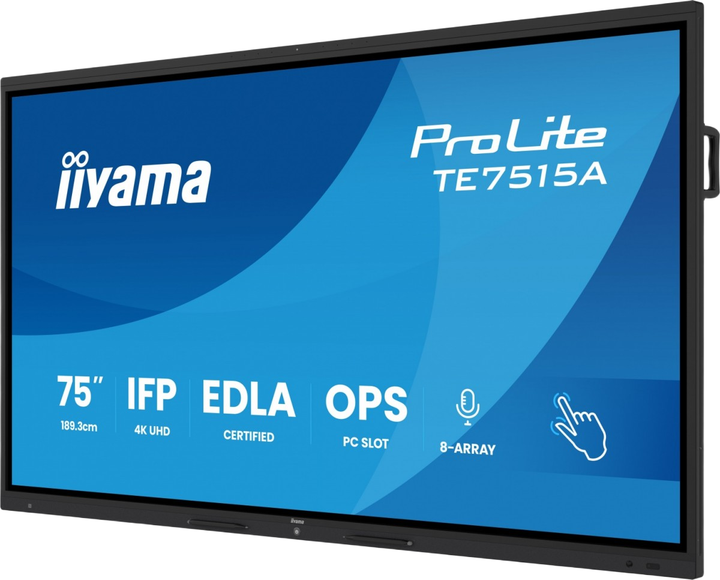 Monitor 75" iiyama ProLite TE7515A-B1AG - obraz 3