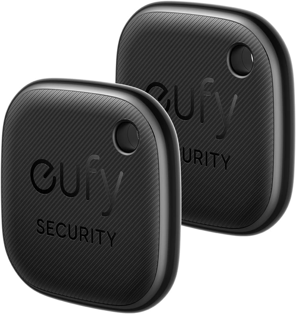 Комплект Bluetooth-трекеров eufy SmartTrack Link (2 шт.) для Apple Find My: Поиск ключей и багажа, Водонепроницаемый, Black - изображение 2
