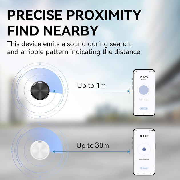 Bluetooth-трекеры GLOBELEC 2 шт. для Android, Google Find Hub, поиск ключей и багажа, BLE, IP65, Black - Фото 6 Bluetooth-трекеры GLOBELEC 2 шт. для Android, Google Find Hub, поиск ключей и багажа, BLE, IP65, Black - изображение 6