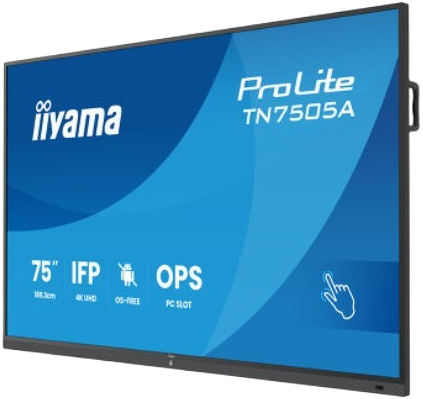 Monitor 75" iiyama ProLite TN7505A-B1AG - obraz 2
