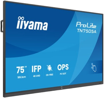 Monitor 75" iiyama ProLite TN7505A-B1AG - obraz 3
