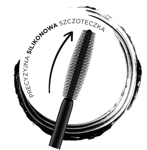 Тушь для ресниц Eveline Cosmetics Variete Lashes Show Full Volume Ultra-Length Mascara Extra Black 10 мл - Фото 4 Тушь для ресниц Eveline Cosmetics Variete Lashes Show Full Volume Ultra-Length Mascara Extra Black 10 мл - изображение 4