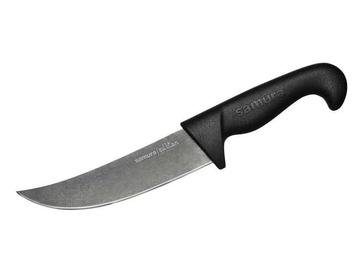 Кухонний обробний ніж 161 мм Samura Sultan Pro Stonewash (SUP-0086B) - Фото 1 Кухонний обробний ніж 161 мм Samura Sultan Pro Stonewash (SUP-0086B) - зображення 1