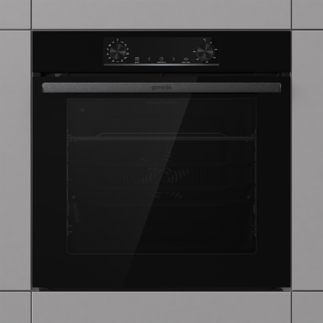 Вбудована духовка Gorenje BPS 6737 E07B Електрична 77 л Чорний - зображення 3