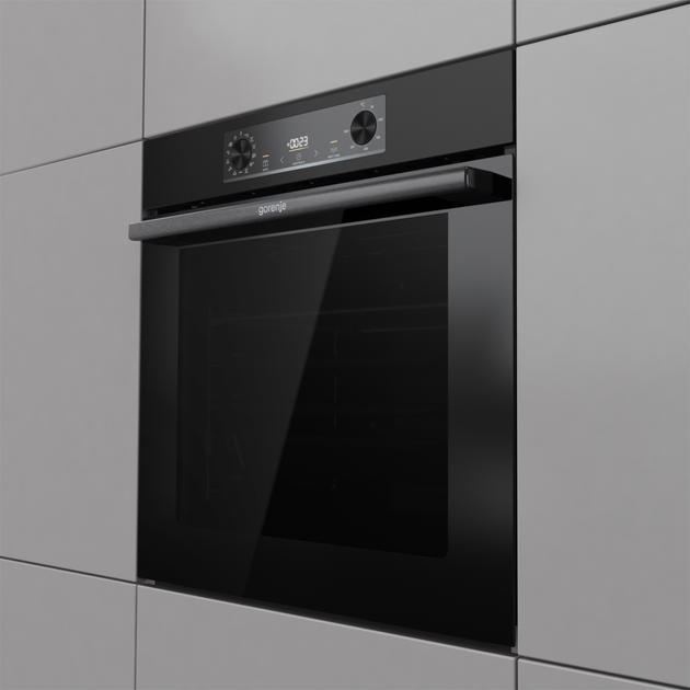 Вбудована духовка Gorenje BPS 6737 E07B Електрична 77 л Чорний - зображення 13