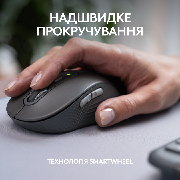 ІТ/наб LOGITECH MK950 Signature Slim Combo for Business - GRAPHITE - зображення 10