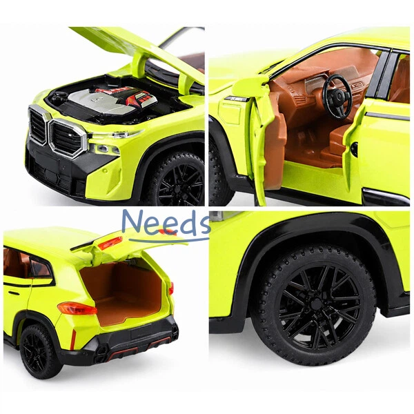 Машинка BMW XM игрушка моделька металлическая коллекционная 15 см Салатовый (9155676) - изображение 7