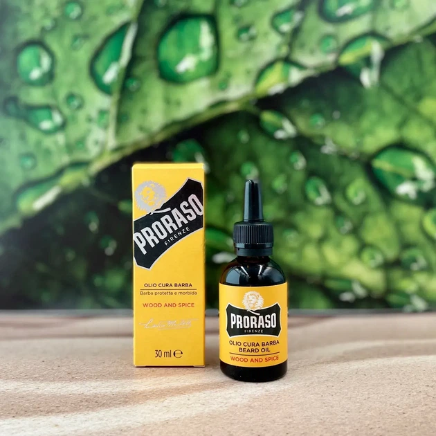 Олія для бороди Proraso Wood and Spice 30 мл — Аромат кедра та спецій - Фото 2 Олія для бороди Proraso Wood and Spice 30 мл — Аромат кедра та спецій - изображение 2