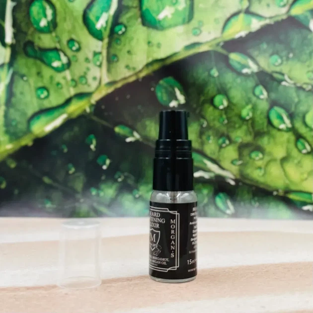 Сироватка для пом'якшення бороди Morgan's Pocket Sized Beard Softening Elixir 15мл - зображення 3