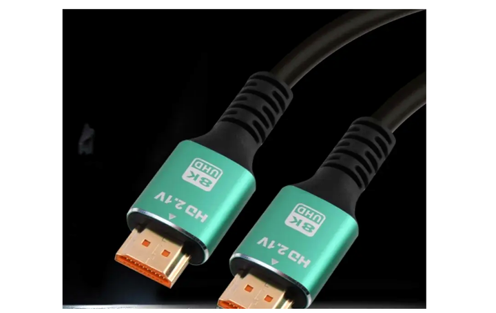 Кабель HDMI 2.1V 1.5 м 8K 120fps черный для подключения игровых консолей и ПК - изображение 3