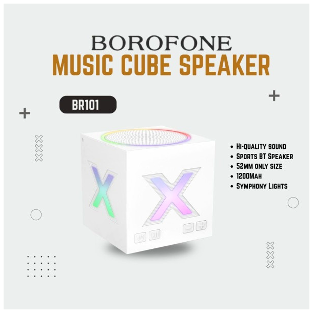 Колонка Bluetooth Borofone BR101 мощность 5 Вт высота 92 мм цвет белый - Фото 7 Колонка Bluetooth Borofone BR101 мощность 5 Вт высота 92 мм цвет белый - изображение 7