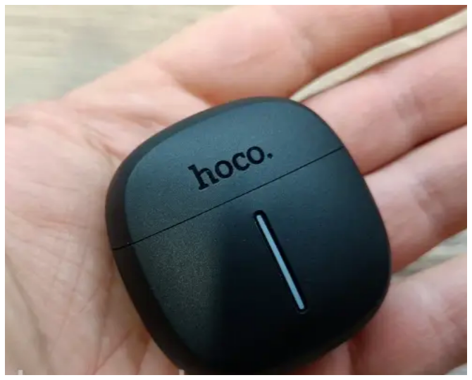 Блютуз навушники Hoco EQ33 13 мм динаміки 7 год роботи чорний ABS пластик для музики та дзвінків - Фото 6 Блютуз навушники Hoco EQ33 13 мм динаміки 7 год роботи чорний ABS пластик для музики та дзвінків - зображення 6