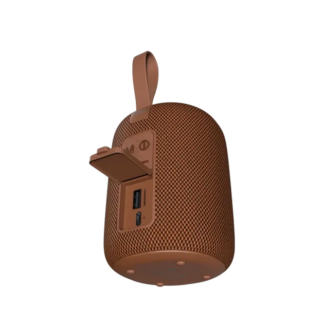 Портативная колонка FANTECH BS157 NeraBox, IPX4, BT5.4, USB, TF, TWS, 5W, 1200mAh, 10h, Коричневый - изображение 3
