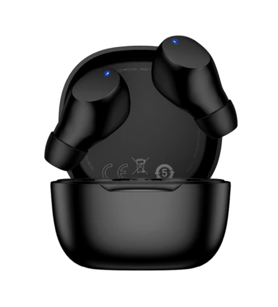 Блютуз стерео гарнитура Borofone BW97 13 мм динамики 4 ч воспроизведения черный ABS пластик - Фото 4 Блютуз стерео гарнитура Borofone BW97 13 мм динамики 4 ч воспроизведения черный ABS пластик - изображение 4