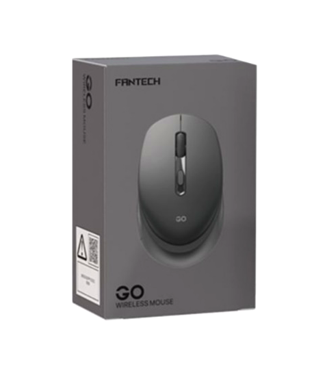 Бездротова миша Fantech GO W609 Чорний 1600 DPI USB ергономічний адаптер для повсякденного використання - зображення 5