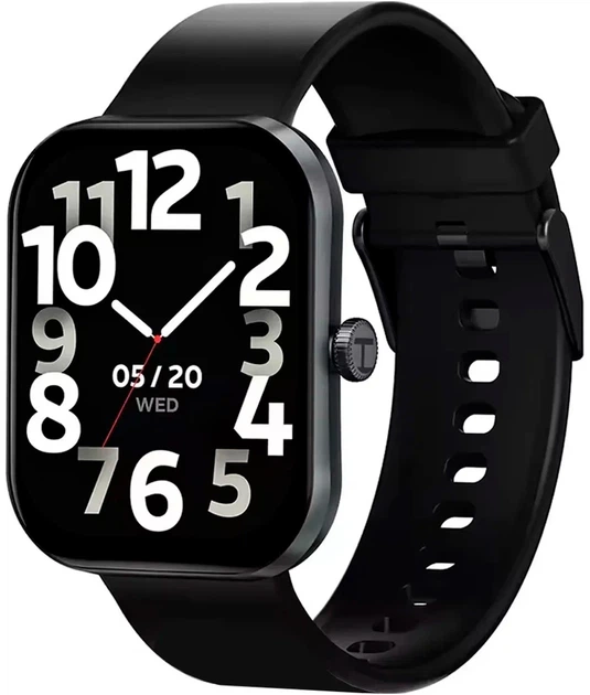 Смарт-годинник Haylou Watch S6 Black - Фото 1 Смарт-годинник Haylou Watch S6 Black - зображення 1