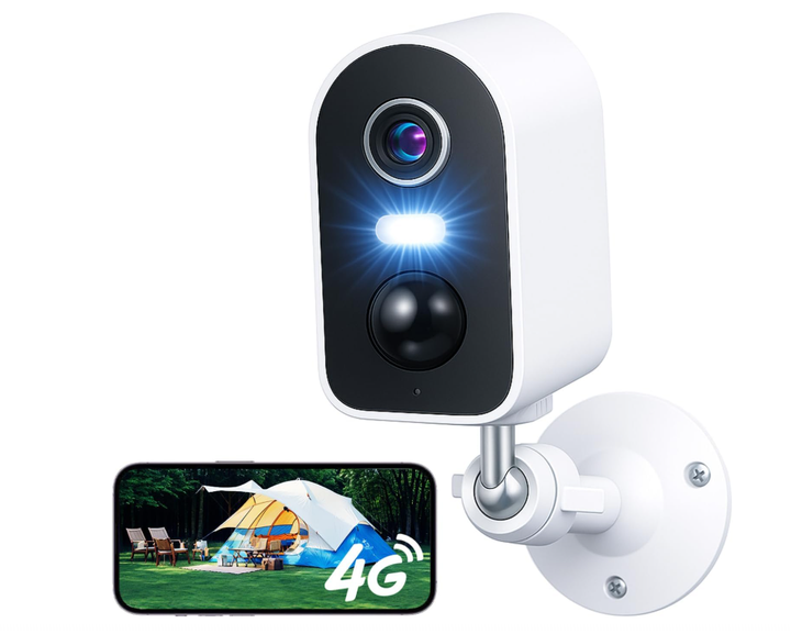 4G камера видеонаблюдения KKB 2K с SIM-картой и аккумулятором, уличная IP65, ночное цветное видение, датчик движения - Фото 1 4G камера видеонаблюдения KKB 2K с SIM-картой и аккумулятором, уличная IP65, ночное цветное видение, датчик движения - изображение 1