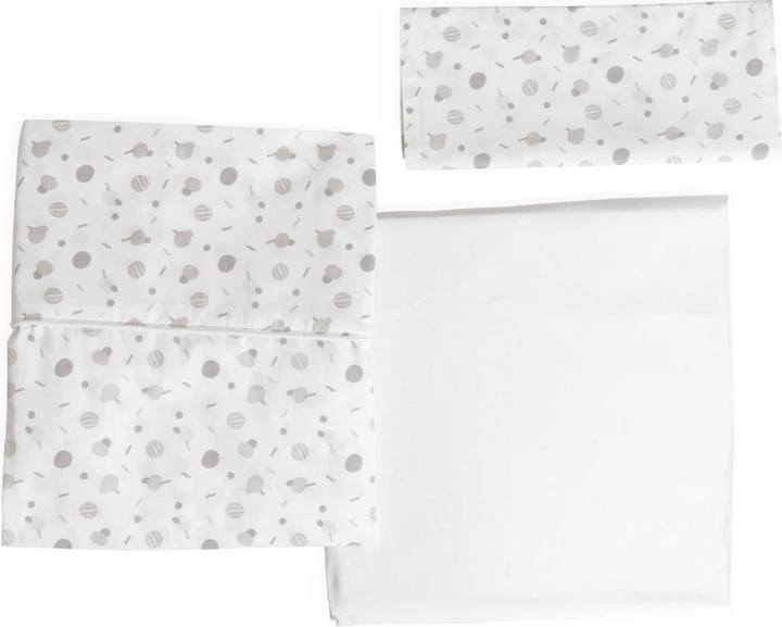 Комплект постільної білизни для дітей Chicco Next2Me Forever Confetti 58 x 110 см (8051700581391) - зображення 2
