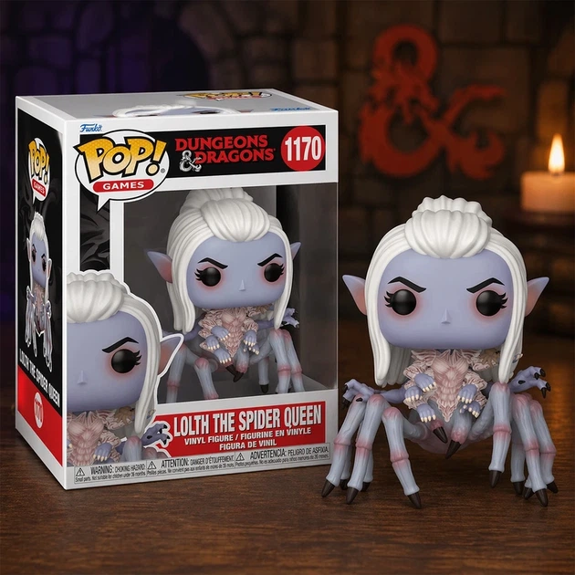 Ігрова фігурка FUNKO POP! серії "Підземелля і дракони" - КОРОЛЕВА ПАВУКІВ - изображение 3