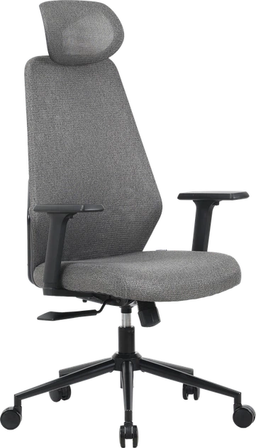Крісло офісне OfficePro Fusion OC577G Gray - зображення 3