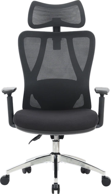 Крісло офісне OfficePro Aero OC490B Black - Фото 2 Крісло офісне OfficePro Aero OC490B Black - зображення 2