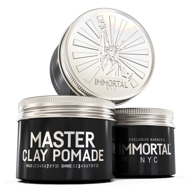 Помада глиняная для волос Immortal Inborn Clay Pomade 100 мл NYC14 - Фото 3 Помада глиняная для волос Immortal Inborn Clay Pomade 100 мл NYC14 - изображение 3