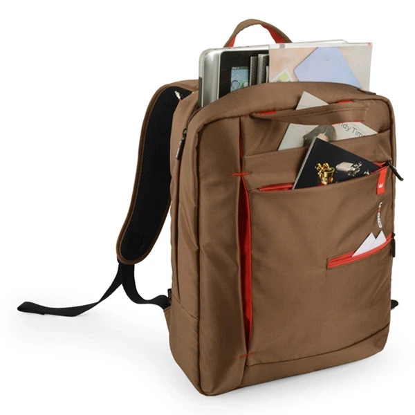 Рюкзак для ноутбука CROWN BPP5515BN (Practical) brown 15,6" - изображение 3
