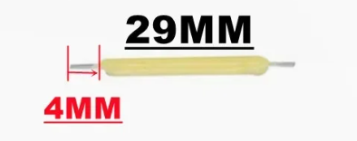 Світлодіодна COB нитка Едісона 3V 2200K, LED філамент 29 мм для декоративного освітлення - Фото 2 Світлодіодна COB нитка Едісона 3V 2200K, LED філамент 29 мм для декоративного освітлення - зображення 2