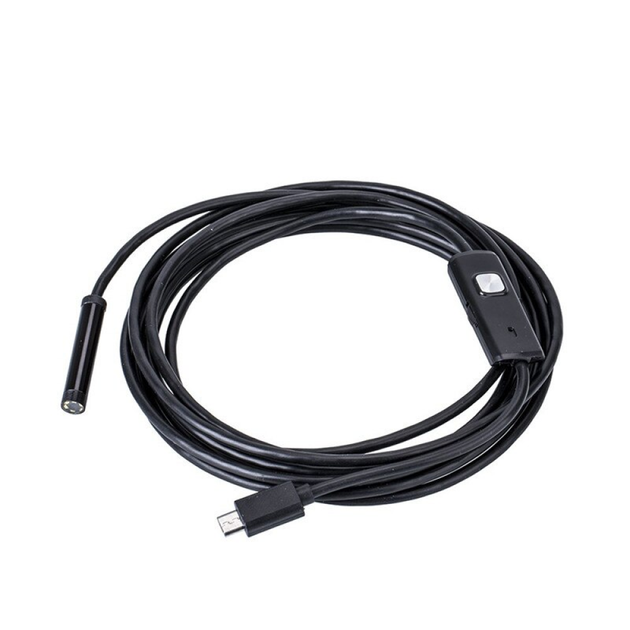 Эндоскоп мини камера 3.5м USB с водонепроницаемой конструкцией для смартфона - изображение 4