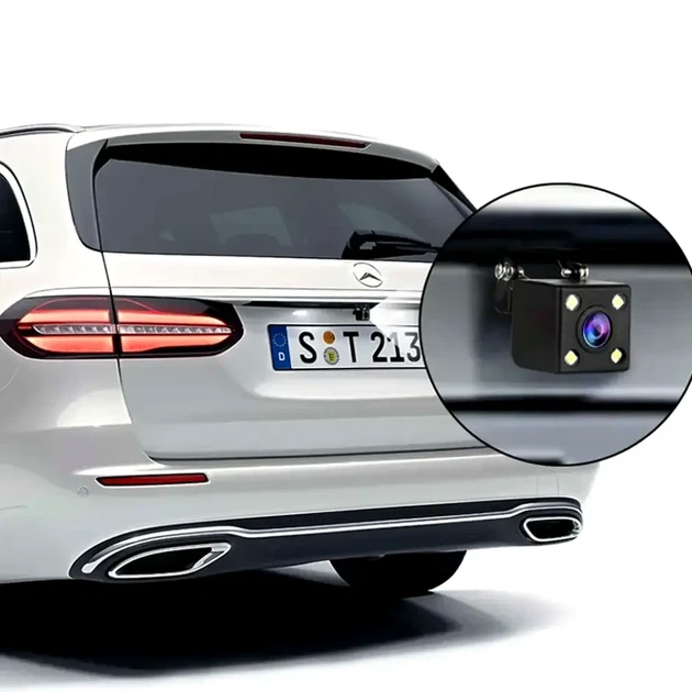 Камера заднего вида с подсветкой 4LED, HD, CAR CAM 707 - изображение 14