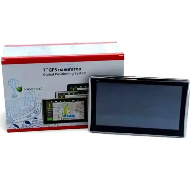 Автомобильный GPS навигатор 7 дюймов 256MB RAM 8GB Windows CE GPS7007 с креплением и зарядным устройством - зображення 8
