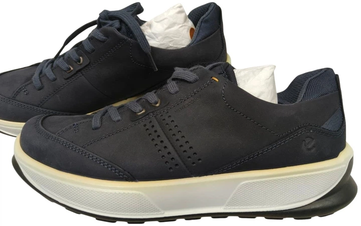Sneakersy męskie skórzane ECCO Byway 2.0 52280450595 45 29.5 cm Granatowe (194891769679) (955555912911714) - Outlet - obraz 6