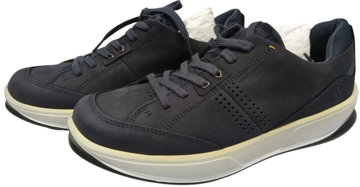 Sneakersy męskie skórzane ECCO Byway 2.0 52280450595 45 29.5 cm Granatowe (194891769679) (955555912911714) - Outlet - obraz 7