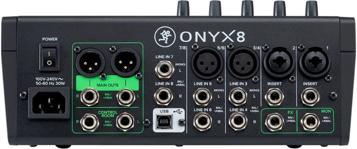 Mikser analogowy Mackie Onyx 8 (663961060898) - obraz 4