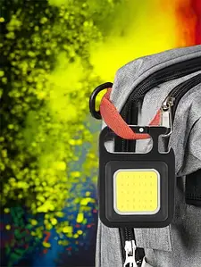 Багатофункціональний акумуляторний LED ліхтарик-брелок - Фото 3 Багатофункціональний акумуляторний LED ліхтарик-брелок - зображення 3