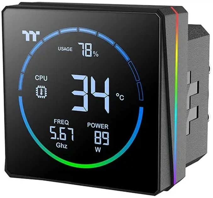 Система водяного охолодження Thermaltake TH360-S V3 ARGB Sync Black (CL-W470-PL12SW-A) - зображення 3