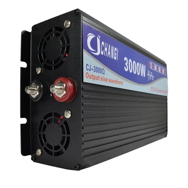 Інвертор з чистою синусоїдою CHANGI CJ3000Q 24V 1500W / 3000W - Фото 3 Інвертор з чистою синусоїдою CHANGI CJ3000Q 24V 1500W / 3000W - зображення 3