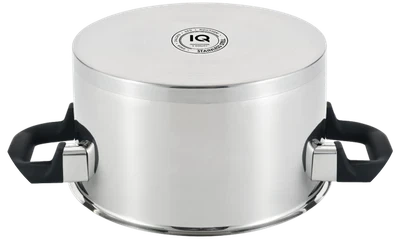 Каструля IQ Be Traditional 22 см (4.3 л) з кришкою - Фото 4 Каструля IQ Be Traditional 22 см (4.3 л) з кришкою - зображення 4