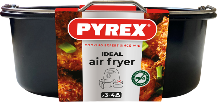 Форма для запекания Pyrex AirFryer Квадратная 22х21х7.5 см 1.9 л (AF22SR6/8046) - Фото 2 Форма для запекания Pyrex AirFryer Квадратная 22х21х7.5 см 1.9 л (AF22SR6/8046) - изображение 2