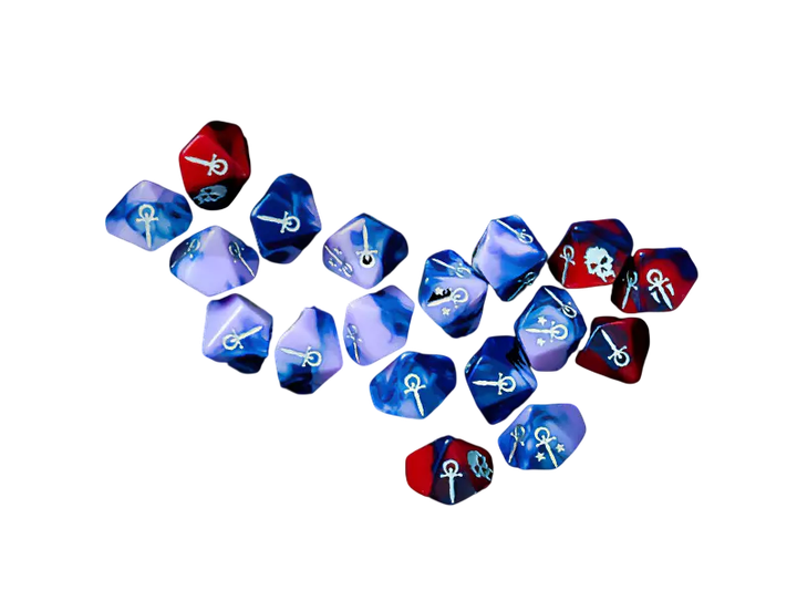Komplet kości Renegade Game Studios Wampir: Maskarada - Limitowany zestaw kości do 5 edycji AGWAMP13 (810011727793) - obraz 2