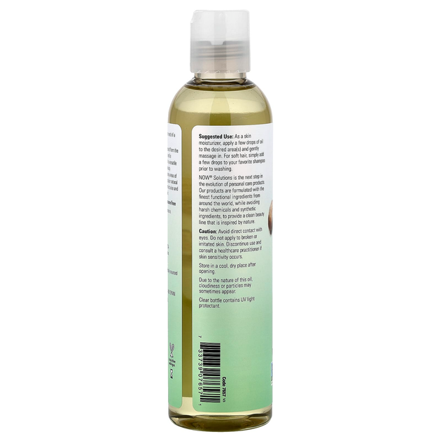 Органическое касторовое масло NOW Foods "Organic Castor Oil" (237 мл) - изображение 3