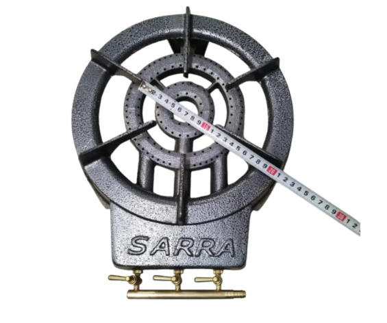 Чугунная газовая плита Sarra 9,2 кВт на 3 контура горения - изображение 9