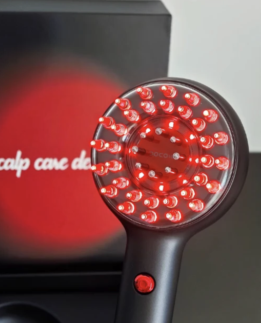 Массажная расческа DOCO Red Scalp Care Instrument SC001 - изображение 4