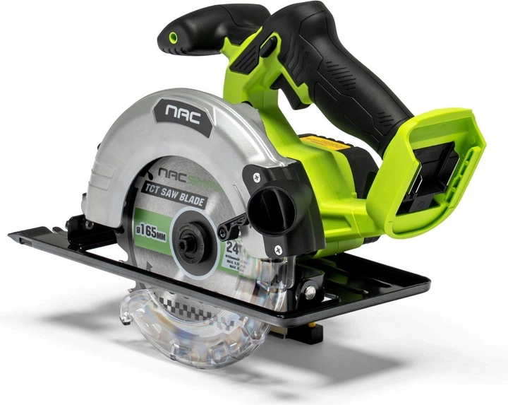 Циркулярна пила Nac SMART 165 мм NS-CS-20V-B без акумулятора та зарядного пристрою (5905842532083) - зображення 2