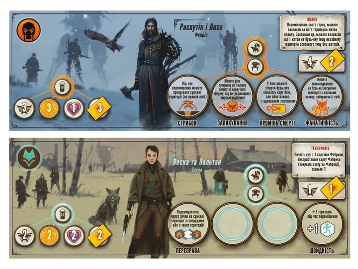 Настольная игра Серп: Восхождение Фенриса (Scythe: The Rise of Fenris) - изображение 2