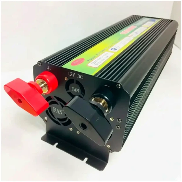 Инвертор 12000W 12V с модифицированной синусоидой черный для автономного энергоснабжения - Фото 4 Инвертор 12000W 12V с модифицированной синусоидой черный для автономного энергоснабжения - изображение 4